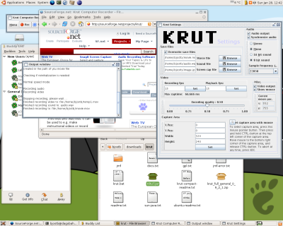 Krut running under Compiz